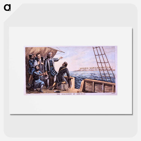 アートポスター-Advertisement for Ayer's Sarsaparilla
 - 国立医学図書館 Poster.