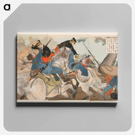 アートパネル-Great Free-for-All Battle at Longwang Temple
 - セントルイス美術館 Canvas.