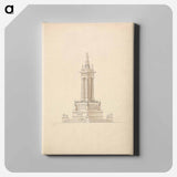 アートパネル-Design for a Naval Monument: Elevation
 - イェール大学アートギャラリー Canvas.