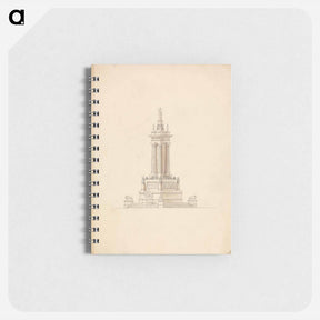 アートメモ帳-Design for a Naval Monument: Elevation
 - イェール大学アートギャラリー Memo.