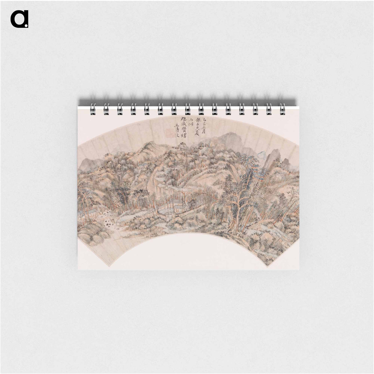 アートメモ帳-Mountainous Landscape
 - バーンズ・コレクション Memo.