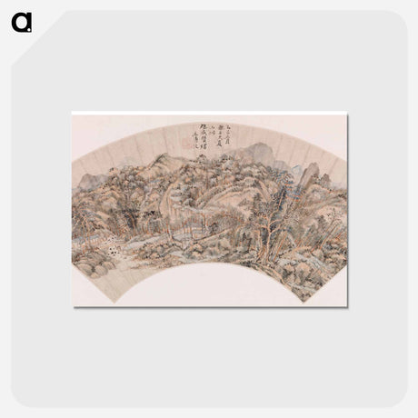 アートポストカード-Mountainous Landscape
 - バーンズ・コレクション Postcard.