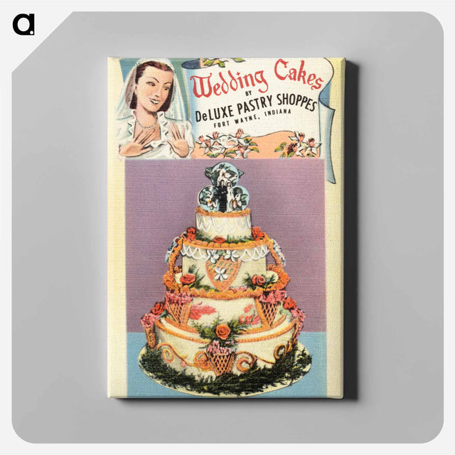 アートパネル-Wedding Cakes
 - ボストン公共図書館 Canvas.