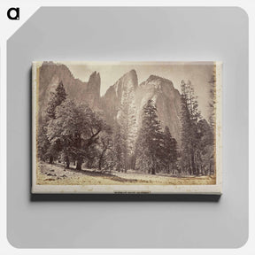 アートパネル-Yo-Sem-i-te Valley, California
 - エドワード マイブリッジ Canvas.