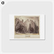 アートポストカード-Yo-Sem-i-te Valley, California
 - エドワード マイブリッジ Postcard.