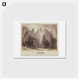 アートポストカード-Yo-Sem-i-te Valley, California
 - エドワード マイブリッジ Postcard.