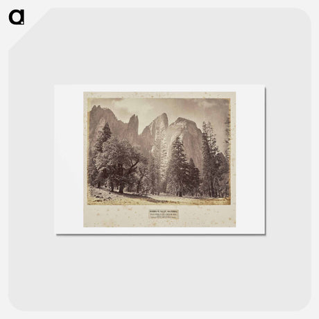 アートポストカード-Yo-Sem-i-te Valley, California
 - エドワード マイブリッジ Postcard.