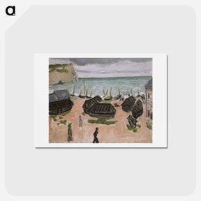 アートポストカード-Les Caloges, Etretat - アンリ マティス Postcard.
