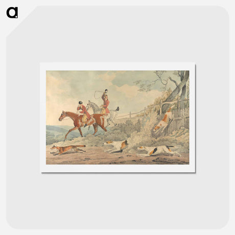 アートポストカード-Foxhunting: Near the Death
 - イェール大学アートギャラリー Postcard.