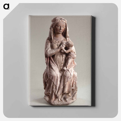 アートパネル-Enthroned Virgin and Child
 - バーンズ・コレクション Canvas.
