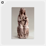アートポストカード-Enthroned Virgin and Child
 - バーンズ・コレクション Postcard.