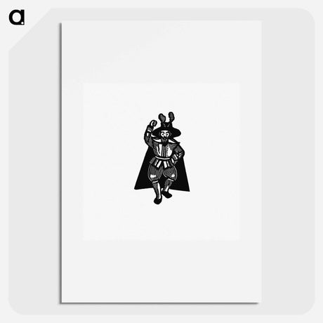 アートポスター-Victorian Nobleman Engraving
 - 大英図書館 Poster.