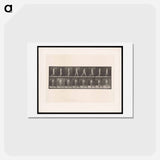 アートポストカード-Naked Man Walking
 - エドワード マイブリッジ Postcard.