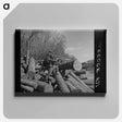 アートパネル-Sharecropper's Privy
 - ラッセル リー Canvas.