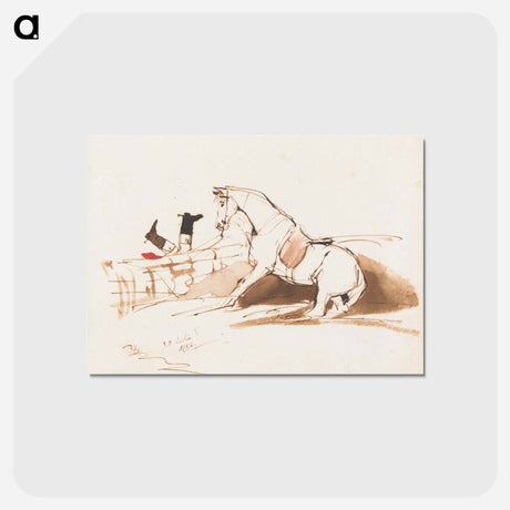 アートポストカード-A Hunting Accident
 - イェール大学アートギャラリー Postcard.