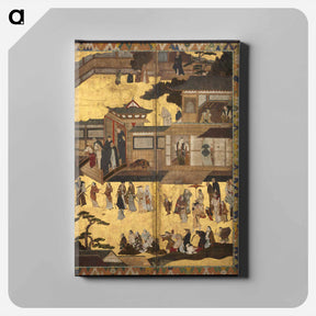 アートパネル-Arrival of the "Southern Barbarians"
 - クリーブランド美術館 Canvas.