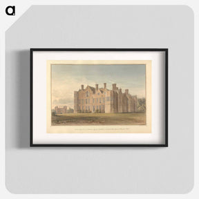 アートポスター-North East View of Burton Agnes, Yorkshire; the Seat of Sir Francis Boynton Bart.
 - イェール大学アートギャラリー Poster.