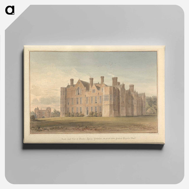 アートパネル-North East View of Burton Agnes, Yorkshire; the Seat of Sir Francis Boynton Bart.
 - イェール大学アートギャラリー Canvas.