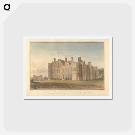 アートポストカード-North East View of Burton Agnes, Yorkshire; the Seat of Sir Francis Boynton Bart.
 - イェール大学アートギャラリー Postcard.