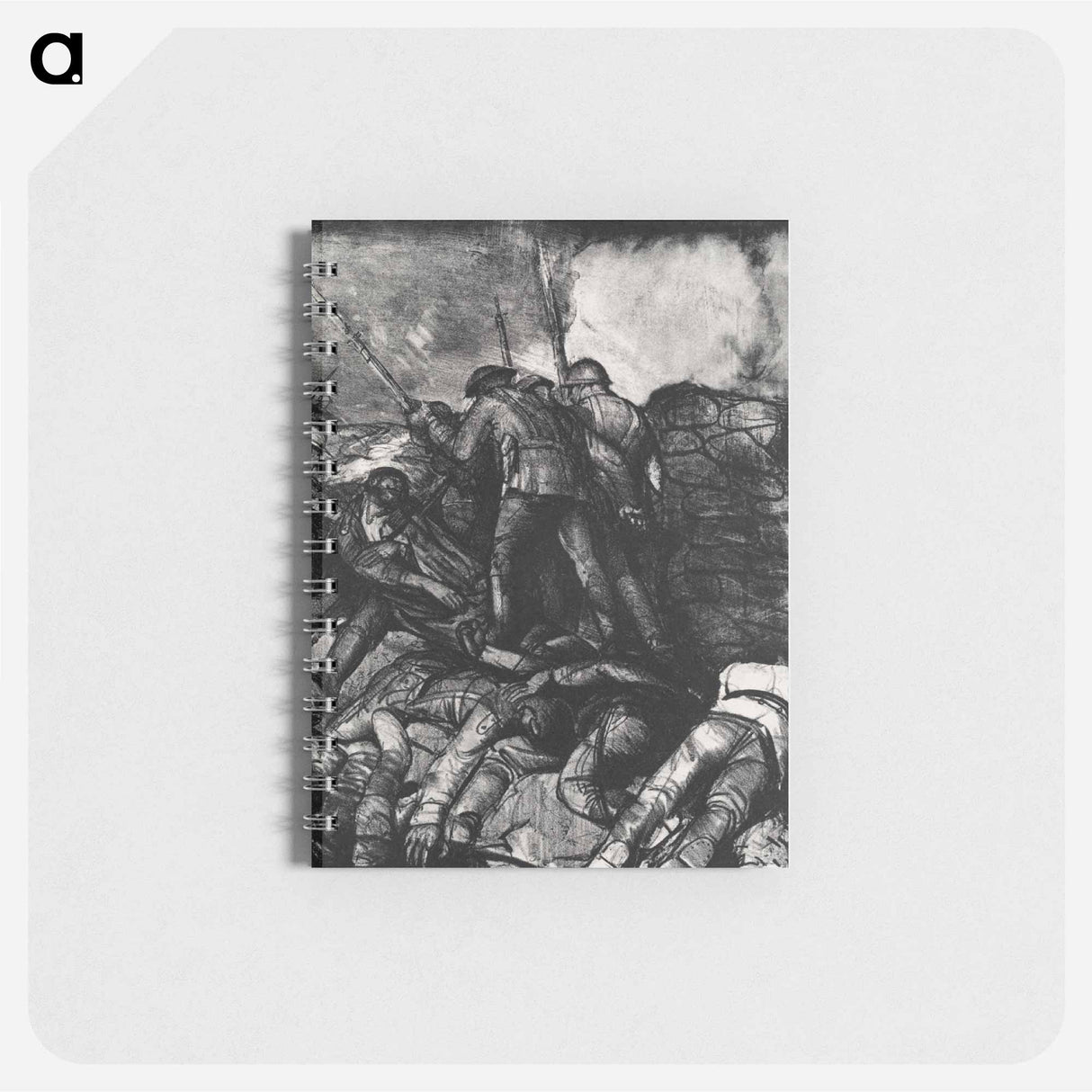 アートメモ帳-The Charge, Right Detail
 - ボストン公共図書館 Memo.