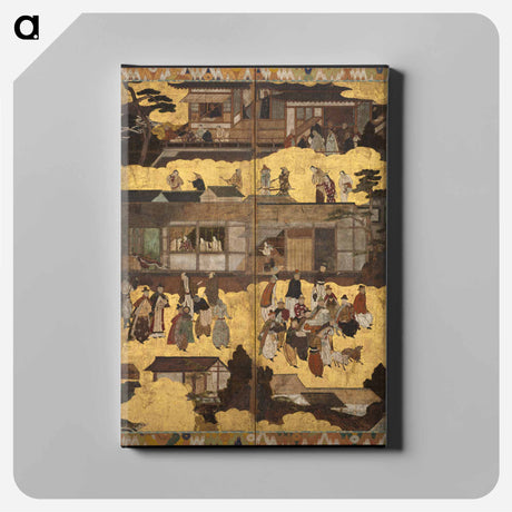 アートパネル-Arrival of the "Southern Barbarians"
 - クリーブランド美術館 Canvas.