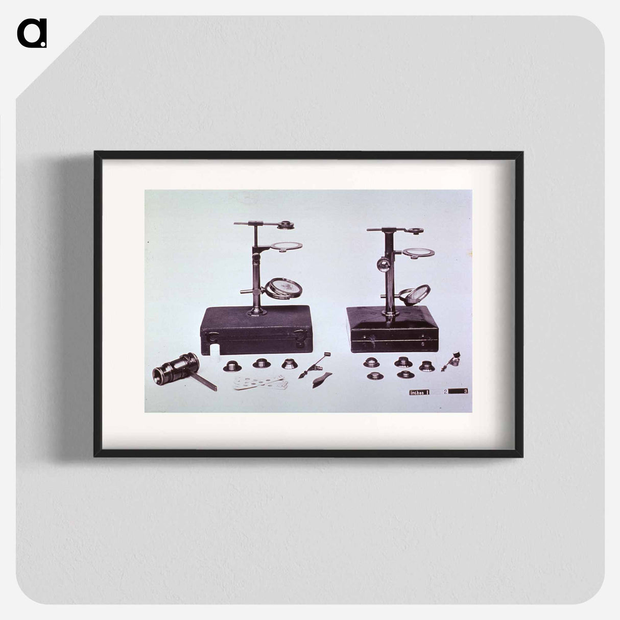 アートポスター-Early Microscope and Attachments
 - 国立医学図書館 Poster.