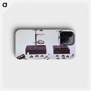 Early Microscope and Attachments
 - 国立医学図書館 Phone Case.