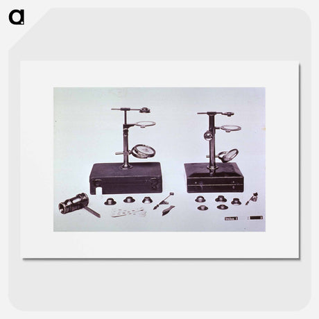 アートポスター-Early Microscope and Attachments
 - 国立医学図書館 Poster.