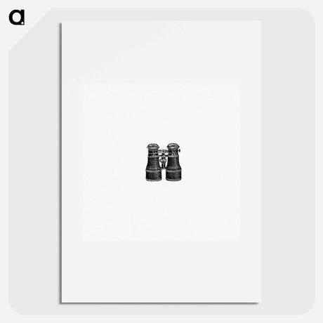 アートポスター-Steward's Binoculars
 - 大英図書館 Poster.
