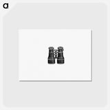 アートポストカード-Steward's Binoculars
 - 大英図書館 Postcard.