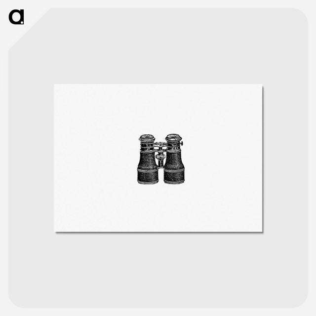 アートポストカード-Steward's Binoculars
 - 大英図書館 Postcard.