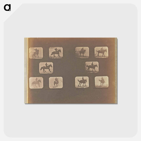 アートポストカード-Running
 - エドワード マイブリッジ Postcard.