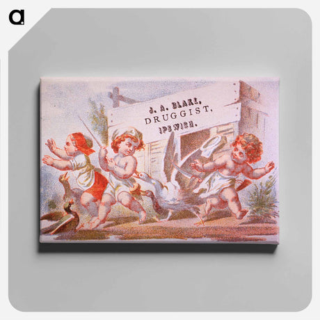 アートパネル-Advertisement for J.A. Blake, Druggist, Ipswich
 - 国立医学図書館 Canvas.
