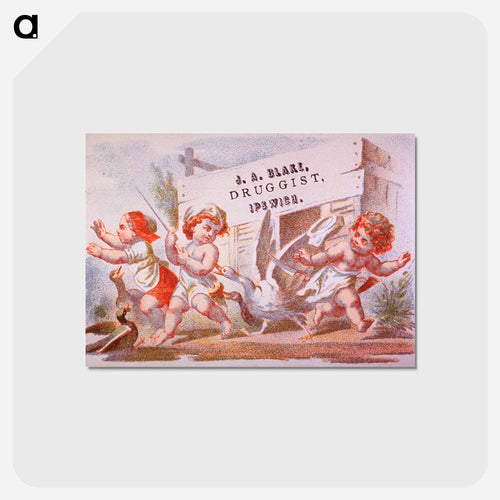 Advertisement for J.A. Blake, Druggist, Ipswich
 - 国立医学図書館 Postcard.