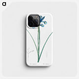 Spanish iris illustration - Pierre Joseph Redouté Phone Case.