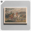 アートパネル-Fox Hunters - The Death
 - イェール大学アートギャラリー Canvas.