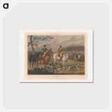アートポストカード-Fox Hunters - The Death
 - イェール大学アートギャラリー Postcard.
