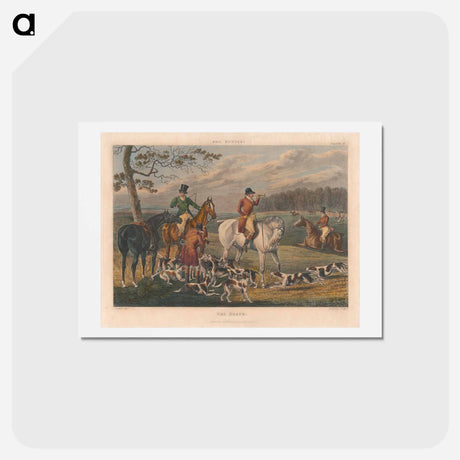 アートポストカード-Fox Hunters - The Death
 - イェール大学アートギャラリー Postcard.