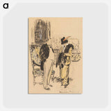 アートポストカード-Woman and Man
 - バーンズ・コレクション Postcard.