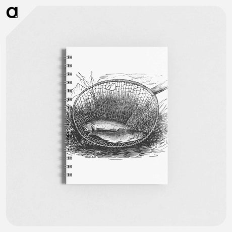 アートメモ帳-Fishes Caught on a Net
 - 大英図書館 Memo.