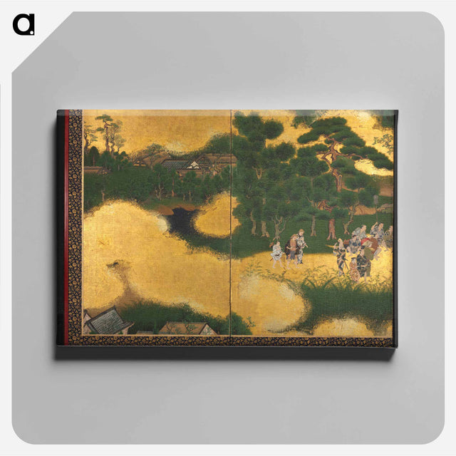 アートパネル-Horse Race at the Kamo Shrine
 - クリーブランド美術館 Canvas.