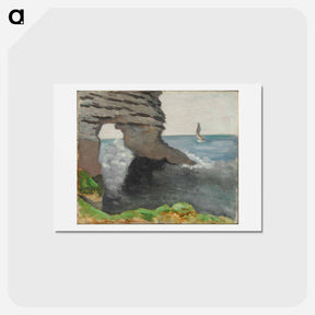 アートポストカード-The Pierced Rock - アンリ マティス Postcard.