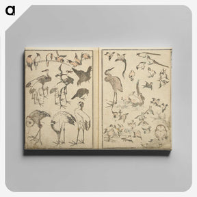 6-67_Katsushika-Hokusai_canvas