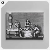 アートパネル-Microscopical Examination of a Leg Wound
 - 国立医学図書館 Canvas.