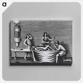 アートパネル-Microscopical Examination of a Leg Wound
 - 国立医学図書館 Canvas.