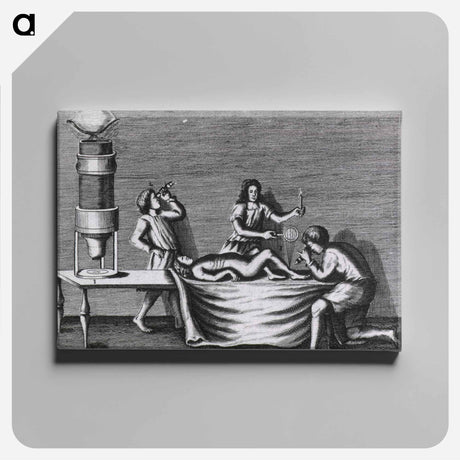 アートパネル-Microscopical Examination of a Leg Wound
 - 国立医学図書館 Canvas.