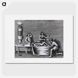 アートポスター-Microscopical Examination of a Leg Wound
 - 国立医学図書館 Poster.