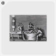 アートポストカード-Microscopical Examination of a Leg Wound
 - 国立医学図書館 Postcard.