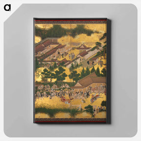 アートパネル-Horse Race at the Kamo Shrine
 - クリーブランド美術館 Canvas.