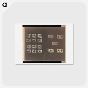 アートポストカード-Running. Walking. Running
 - エドワード マイブリッジ Postcard.